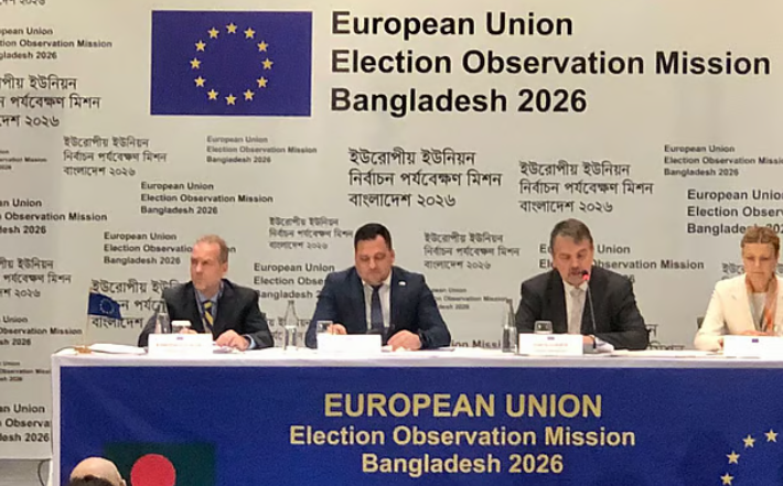 ত্রয়োদশ জাতীয় সংসদ নির্বাচন বিশ্বাসযোগ্যভাবে অনুষ্ঠিত: ইইউ পর্যবেক্ষণ মিশন